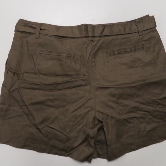 Jones New York Signature Shorts Womens 8 NWT Mocha Tie Belt $59.50 - Picture 6 of 6